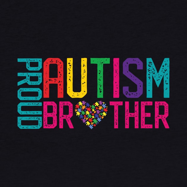 Proud Autism Brother Autism Awareness by mrsmitful01